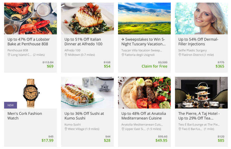 20% off local Groupons, promo code LASTDAY